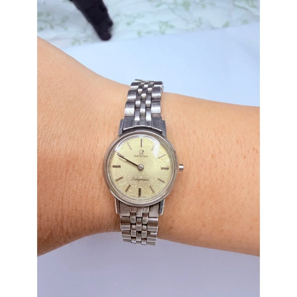 Vintage Omega Ladymatic Ladies Watch Stainless Steel Automatic
